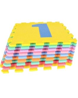 Generic Tapis Puzzle 10 pièces ,1m2 pour Enfants antidérapant