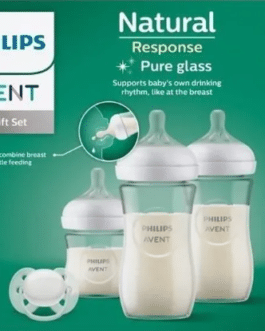 Biberon  Avent Kit nouveau né  en verre Natural 3.0 SCD878/11