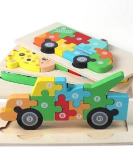 Puzzle numéro plusieurs modele disponible (objet , animal …)