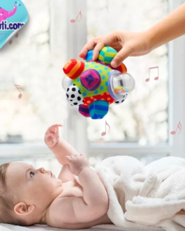 Balle Bosse d’Eveil En Peluche Douce Pour Enfant