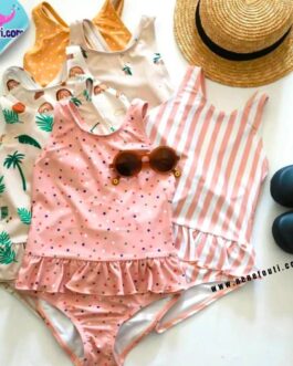 Maillot de bain  1 pieces Avec bonnet Fille