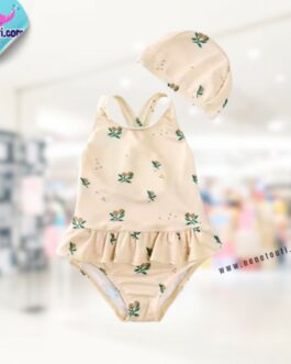 Maillot de bain  1 pieces Avec bonnet Fille
