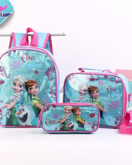 Sac à Dos Super Héros Elsa Reine Des Neiges – Rose / Bleu