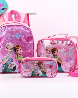 Sac à Dos Super Héros Elsa Reine Des Neiges – Rose / Bleu