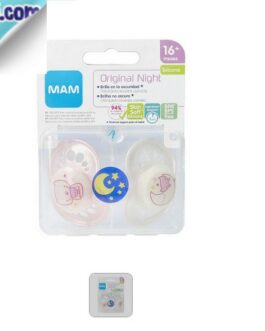 Lot de 2 Sucettes  MAM  16mois + ORIGINAL