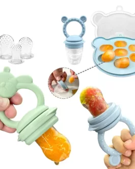 Tetine Grignoteuse bébé – sans BPA+ moule à glace SOULAGE DENTITION
