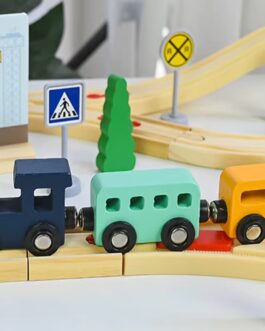 Set de rail en bois ‘L’Aventure’