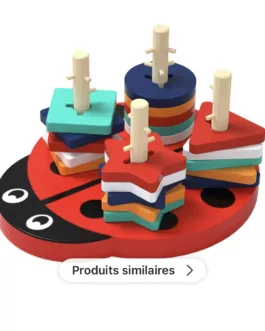 ladybug jouet montessori