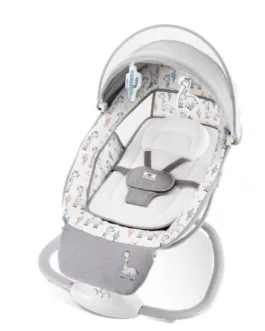 🌙 Transat Bébé  MASTELA 3 en 1 avec Vibration, Musique et Balancement – Confort et Sécurité dès la Naissance