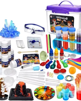 véritable laboratoire scientifique avec ce kit d’expériences