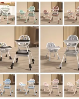 Chaise haute 2 en 1 plusieurs coloris disponibles
