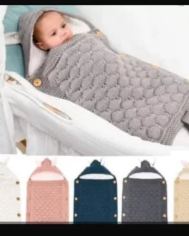 Gigoteuse pour nouveau-né, doublée pour poussette, siège auto, tissu en fourrure, vêtements de nuit chauds, sacs de couchage pour bébé