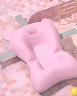 Coussin de bain suspendu pour bébé, antidérapant, doux, léger, réglable, à séchage rapide, pour nouveau-né