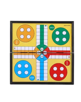 Jeu de Société Ludo Magnétique – Version de Voyage et pliable  pour Enfants et Famille