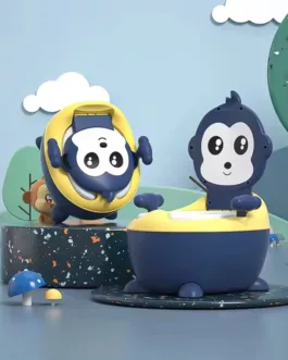 Pot bébé évolutif en forme d’animal – Ludique, ergonomique et anti-dérapant* 🐒🚽 Pot d’apprentissage pot de chambre motif animal