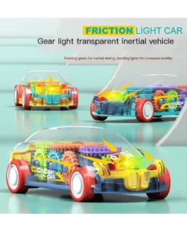 Véhicules Jouets Transparente avec Engrenages – Lumières & Mouvements Automatiques 🚗✈️*
