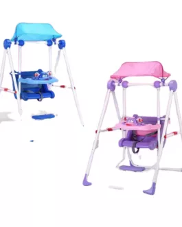 Balancelle Bébé balançoire avec Canopy – Siège Confortable et Sécurisé