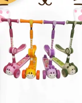 Trottinette Évolutive 3 Roues Enfant – Design Animal Rigolo