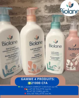 gamme biolane , 4 articles