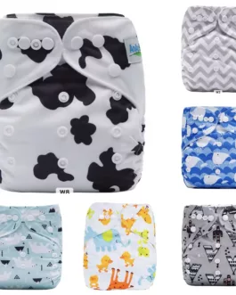Couche lavable avec insert couleur