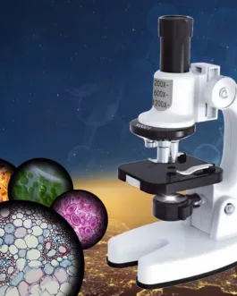 Microscope Éducatif pour Enfants – Zoom 200x à 1200x + Accessoires