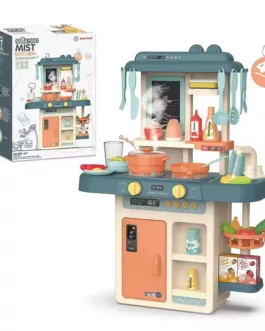 Cuisine Jouet Électronique avec Effets de Vapeur – 42 Accessoires Inclus