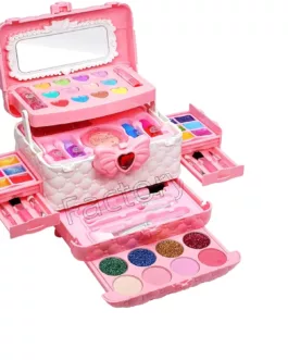 Mallette de Maquillage pour Enfant – Coffret Beauté Complet avec Miroir
