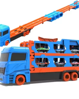 Transporteur avec Mini Voitures et Piste –