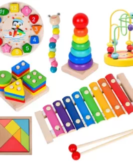 Kit educatif jouets éducatifs 7 en 1
