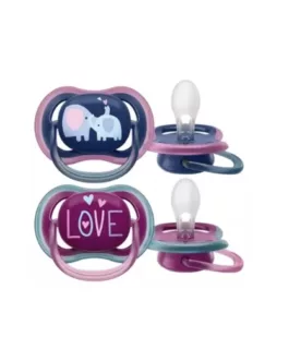 Avent Ultra Air 2 Sucettes Orthodontiques 18 Mois et +