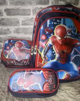 Sac 3 pièces Spiderman
