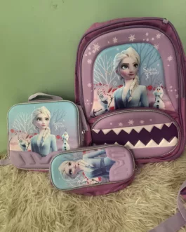 Sac 3 pièces reine des neiges