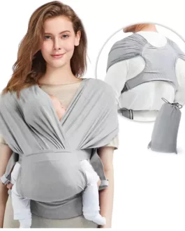 Écharpe Porte-Bébé Ergonomique – Multi-Positions et Ultra Confort*m coton 100%