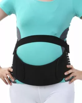 Ceinture de Soutien Grossesse Avec Support pour le Ventre Réglable Noire