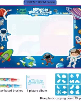 🎨 Tapis de Dessin Magique à l’Eau – Réutilisable & Éducatif pour Enfants